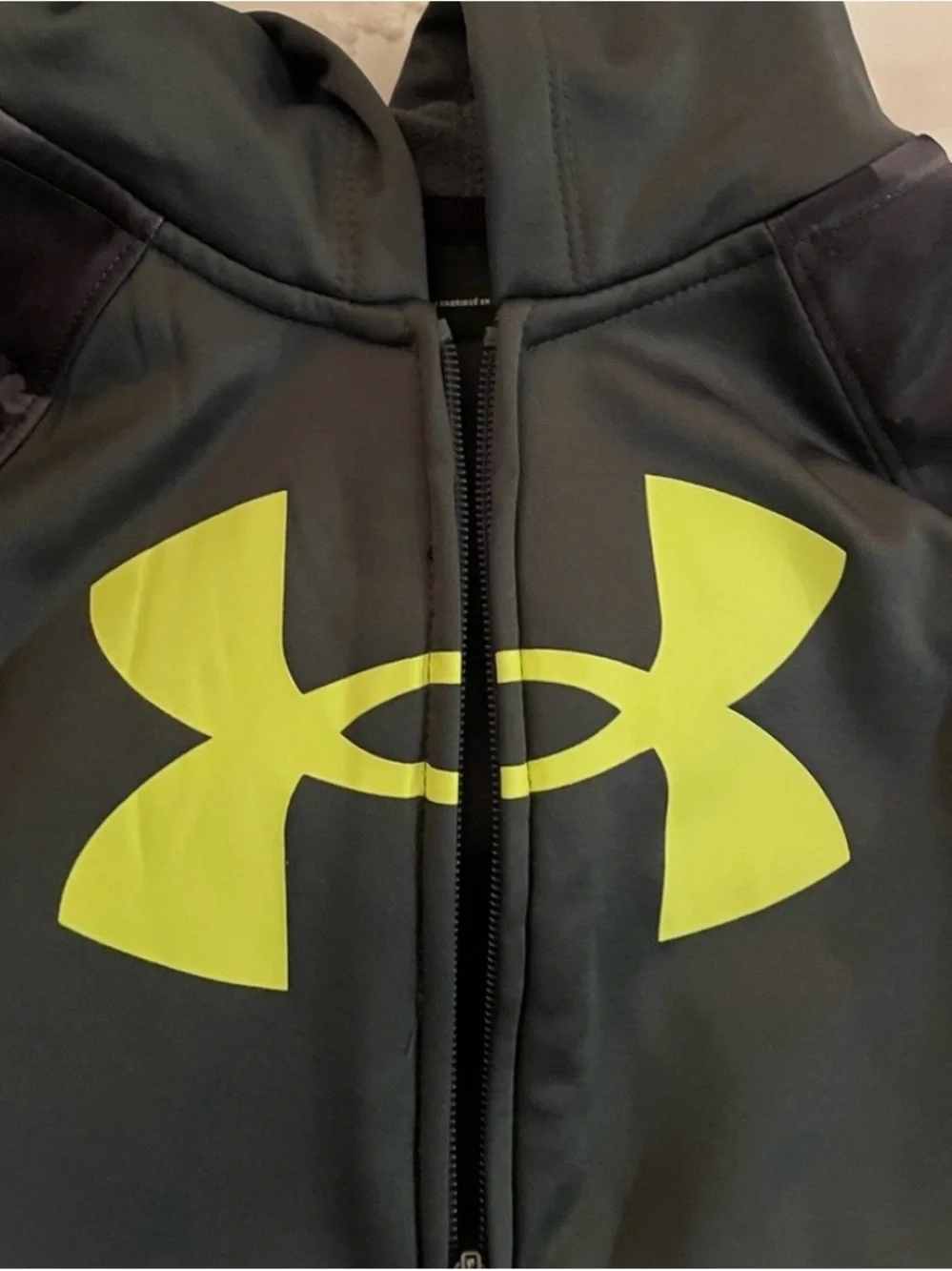Under Armour Boys' Camo Raglan Full-Zip Hoodie Set